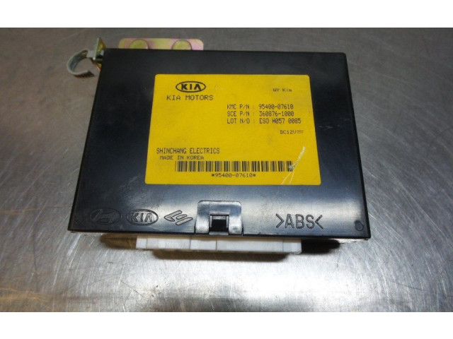 Блок управления 9540007610, 3608761000   KIA Picanto