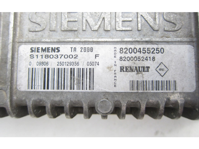 Блок управления коробкой передач S118037002F, 8200455250   Renault Clio II