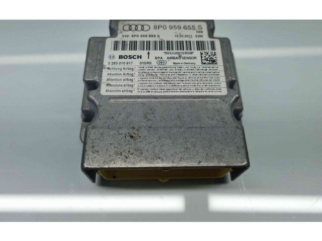 Блок подушек безопасности 8P0959655S   Audi A3 S3 A3 Sportback 8P