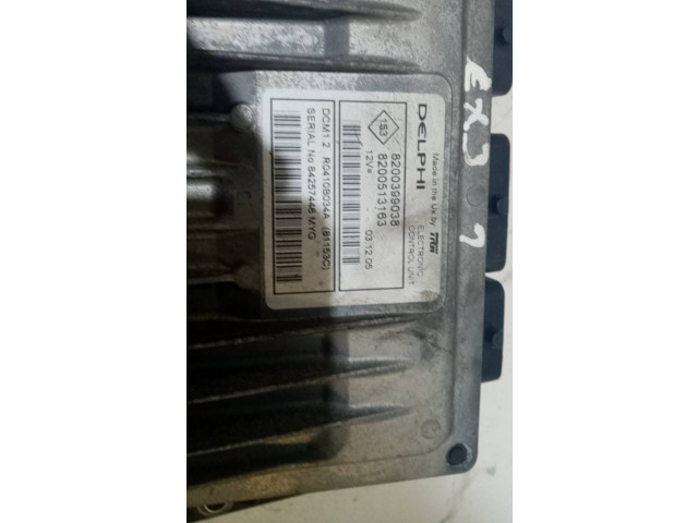 Řídící jednotka 8200399038, 8200513163   Renault Megane II 2005