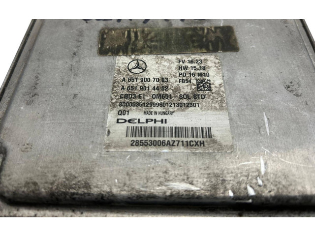 Řídící jednotka A6519007003, A6519014402   Mercedes-Benz A W176 2017