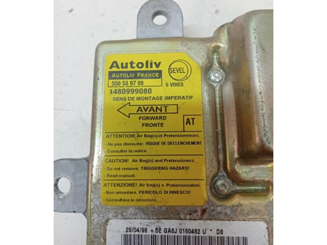 Řídící jednotka 1480999080, CENTRALITAAIRBAG   Peugeot 106 