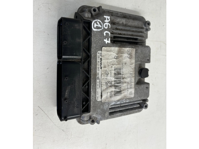 Блок управления двигателя 03L906018LB, 281017945   Audi A6 S6 C7 4G