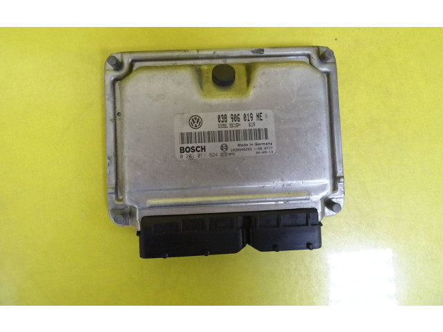 Блок управления двигателя 038906019NE, 0281011824   Seat Ibiza II (6k)