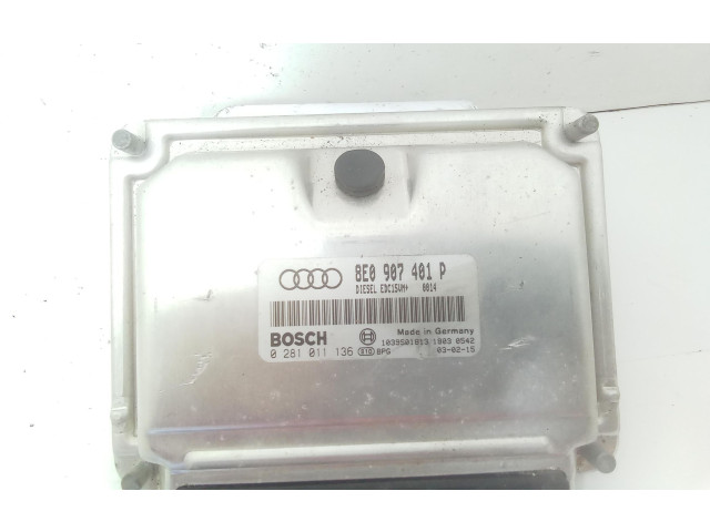 Řídící jednotka 0281011136, 0281011136   Audi A6 Allroad C5 2004