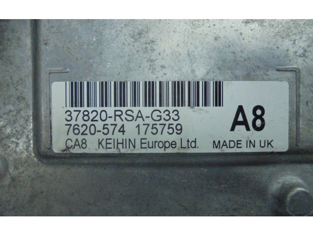Řídící jednotka 37820RSAG33   Honda Civic 