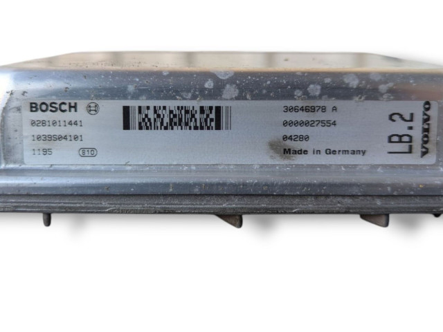 Řídící jednotka 30646978A, 0281011441   Volvo XC90 2005