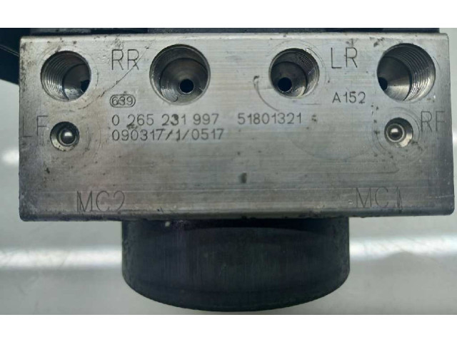 Jednotka ABS 4541VW, 51801321   Peugeot Bipper 2009