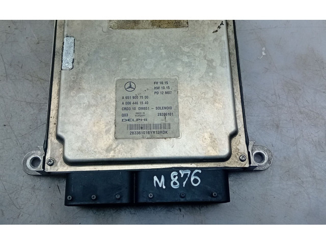 Řídící jednotka A6519007500, A0064461540   Mercedes-Benz C W204 2012