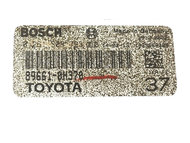 Řídící jednotka 896610H370, 0261S08723   Peugeot 107 2010