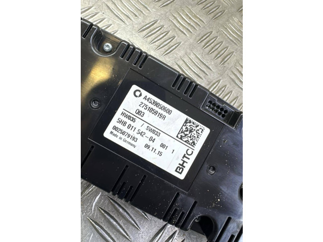 Блок управления климат-контролем A4539050600, 275105919R   Smart ForFour II W453