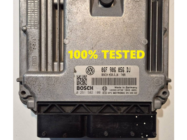 Řídící jednotka 06F906056DJ, 0261S02100   Volkswagen Touran III 2018