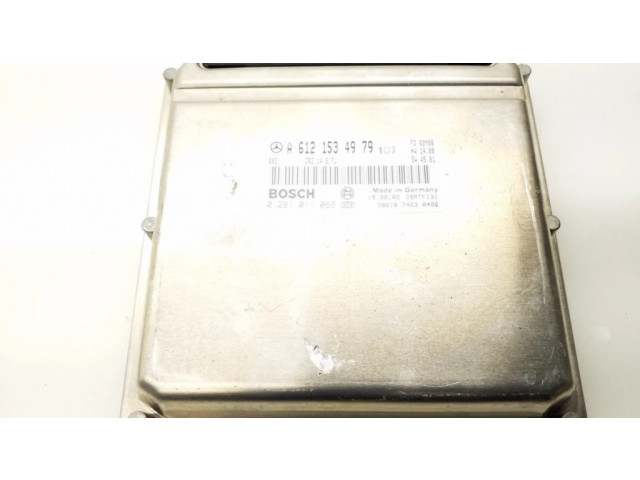 Řídící jednotka A6121534979, 0281011068   Mercedes-Benz C W203 2005