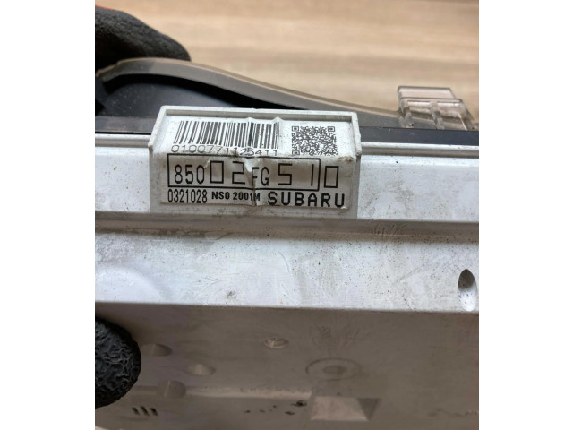 Přístrojová deska  Subaru Impreza III 2008 85002FG510, 0321028  