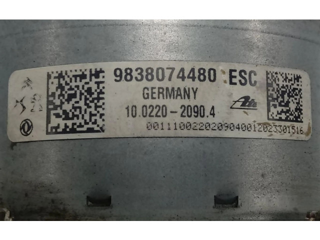 Jednotka ABS 9838074480   Peugeot 2008 I 2020