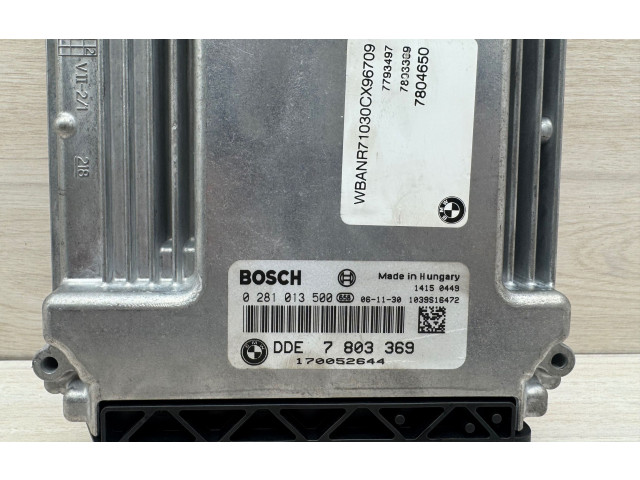 Řídící jednotka 7803369, 7804650   BMW 5 E60 E61 2006