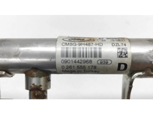 Vstřikovací lišta CM5G9H487HD, 0261555178   Ford Ecosport  pro benzínový motor 1.0  