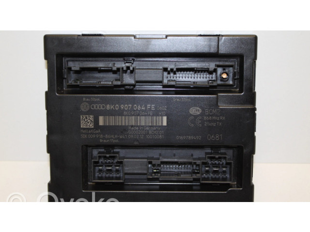 Блок комфорта 8K0907064FE   Audi A4 S4 B8 8K   