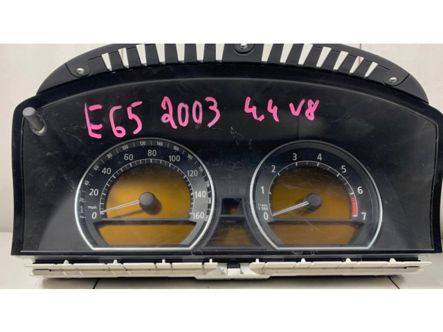 Přístrojová deska  BMW 7 E65 E66 2007 62116922948  