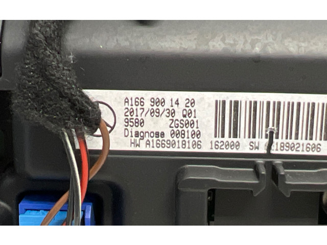 Дисплей    A1669001420, A1669018106   Mercedes-Benz ML W166