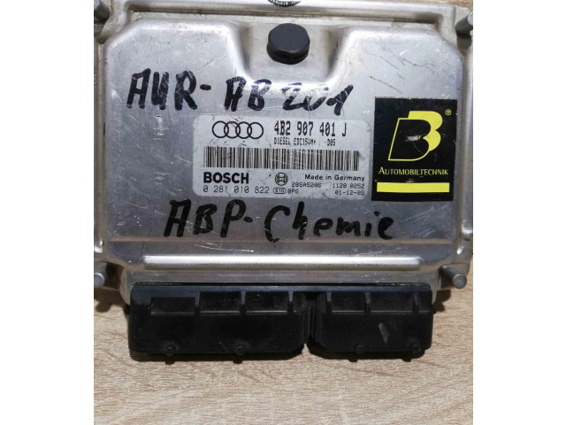 Řídící jednotka 4B2907401J, 0281010822   Audi A6 S6 C5 4B 1997