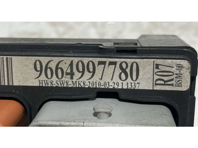Pojistková skříňka Řídící jednotka BSM 9664997780, 9664997780   Peugeot 207 2007