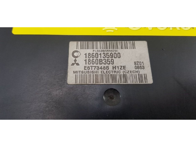Блок управления двигателя 1860135900, 1860135900   Mitsubishi Colt
