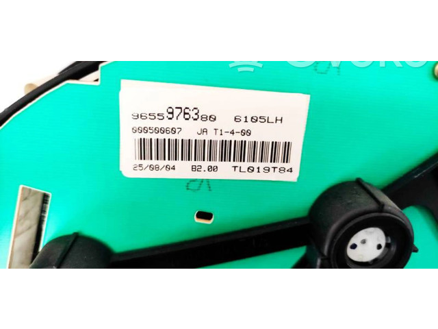 Přístrojová deska  Peugeot 206 2004 9655976380, 000500607  