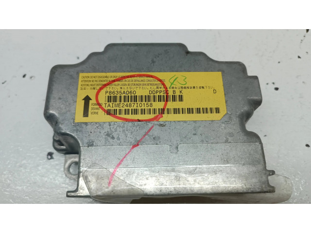 Блок подушек безопасности P8635A060, DDPPSCB   Mitsubishi Lancer VIII