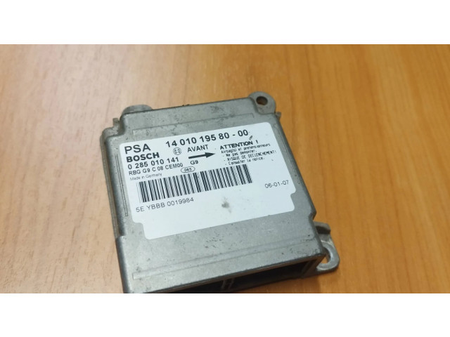 Блок подушек безопасности 1401019580, 0285010141   Citroen Jumpy