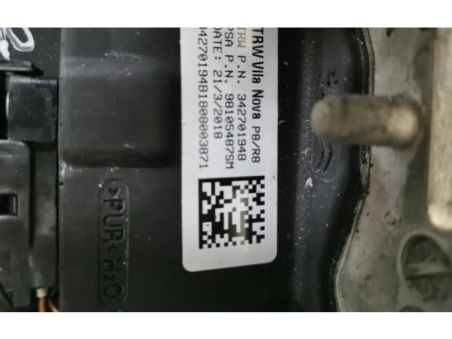 Volant Peugeot 3008 II 2018 34270194B, 98105487SM  