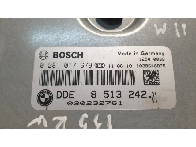 Řídící jednotka 8513242, 0281017679   BMW 5 F10 F11 2012