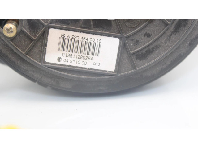 Подрулевой шлейф SRS A2204640018   Mercede-Benz S W220