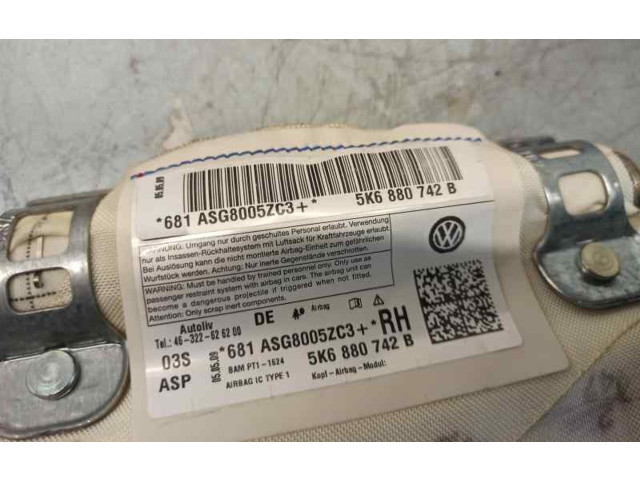 Подушка безопасности двери 5K6880742B   Volkswagen Golf SportWagen
