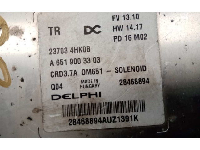 Řídící jednotka 237034HK0B, A6519003303   Infiniti Q50 2017