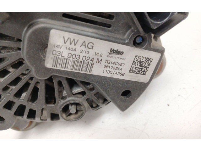 Генератор 03L903024M, TG14C057   Volkswagen Touran II      