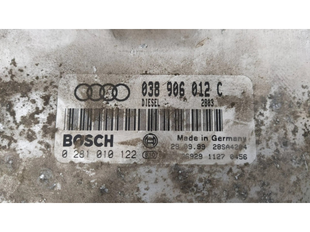 Блок управления двигателя 038906012C   Audi A3 S3 8L