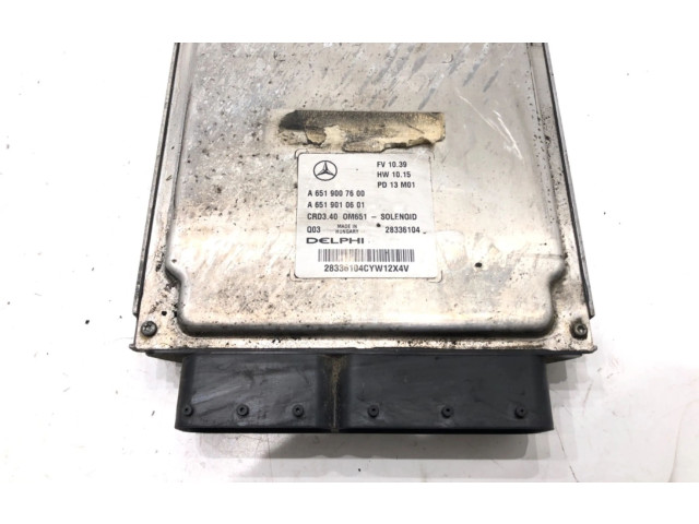 Řídící jednotka 6519007600   Mercedes-Benz A W176 2013