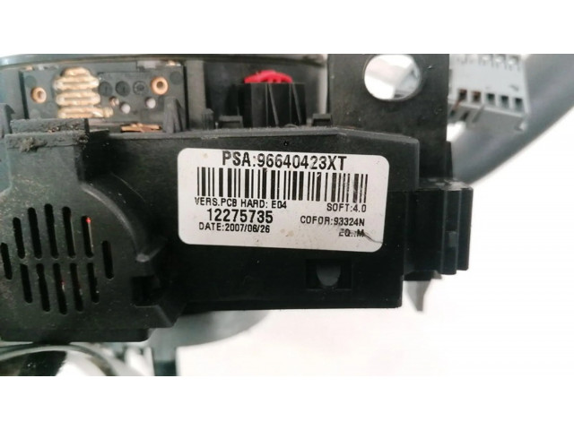 Подрулевой переключатель 96640423XT, 12275735   Citroen C3