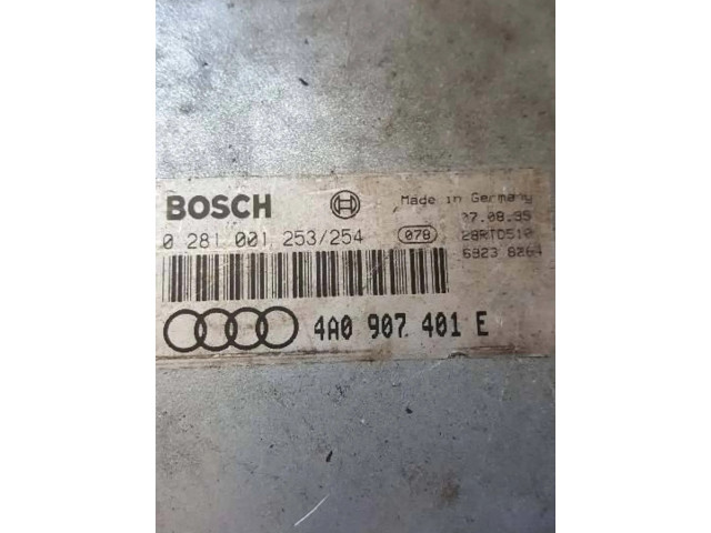 Блок управления двигателя 4A0907401E, 0281001253   Audi A6 S6 C4 4A