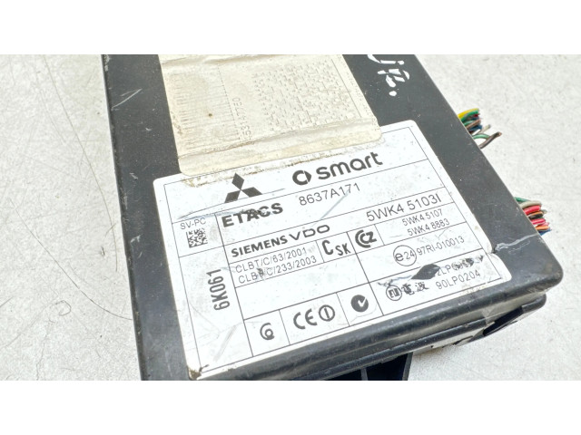 Блок управления 8637A171, 5WK451031   Mitsubishi Colt