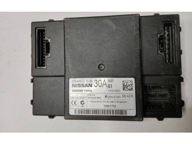 Блок комфорта 284B2EB30A, 5WK48922   Nissan Navara D40   
