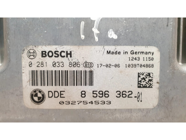 Řídící jednotka 8596362, 0281033806   BMW 2 F22 F23 2016