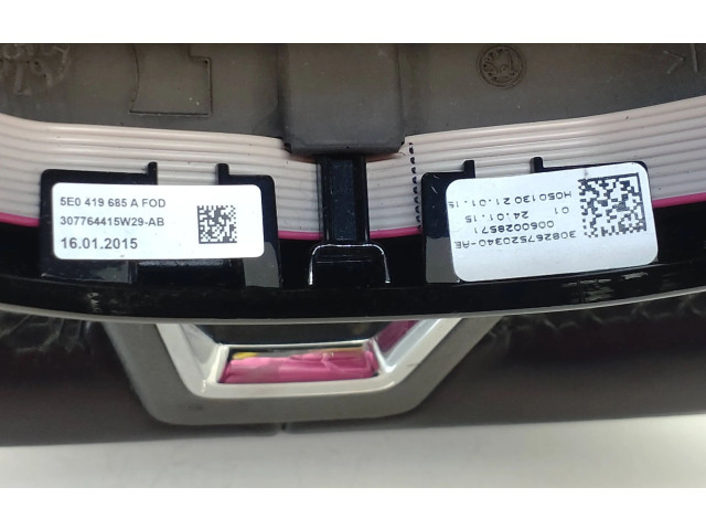 Volant Skoda Fabia Mk3 (NJ) 2015 5E0419091AH, 5E0419685A  