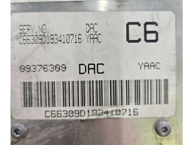 Řídící jednotka 09376309, 0937630980ZL   Daewoo Nubira 2001