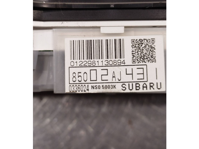 Přístrojová deska  Subaru Outback 2010 NS05003K, 0122981130894  