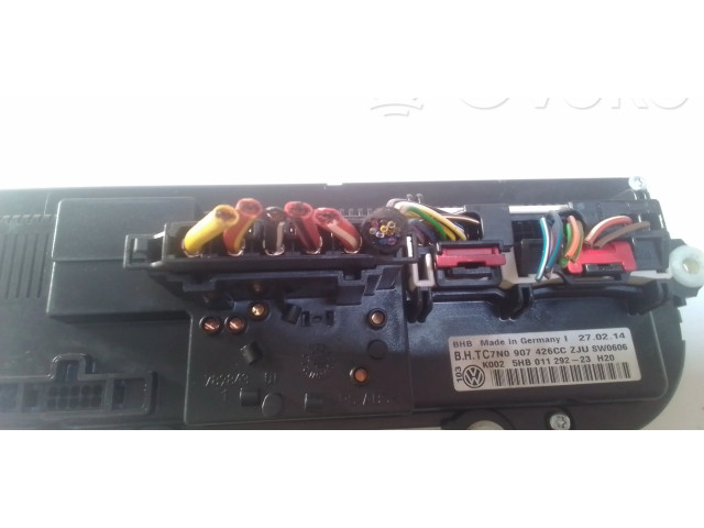 Блок управления климат-контролем 7N0907426CC, 5HB01129223H20   Volkswagen Caddy