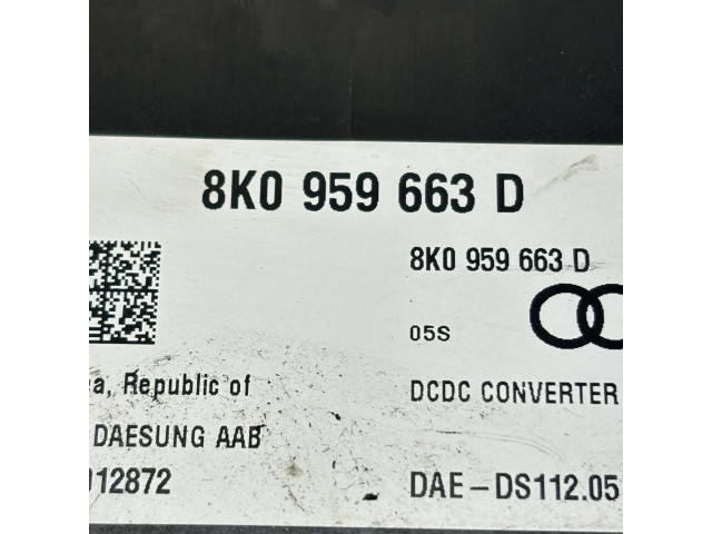 Блок управления 8K0959663D, DS1120   Audi A6 S6 C7 4G