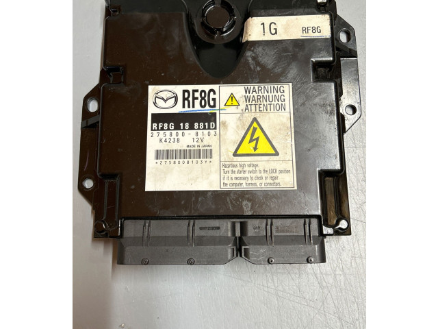 Řídící jednotka 2758008103, F8BG18881D   Mazda 6 2009