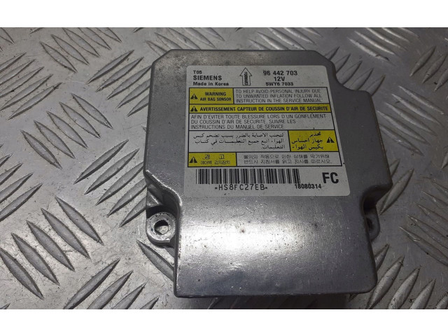 Блок подушек безопасности 96442703   Chevrolet Aveo